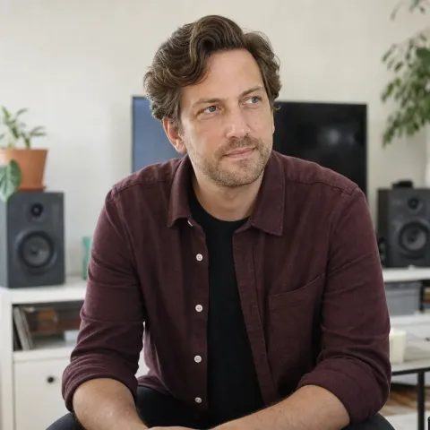 Porträtt av Tobias Wennerberg, Expert inom ljud och bild på Produktinsikt.se