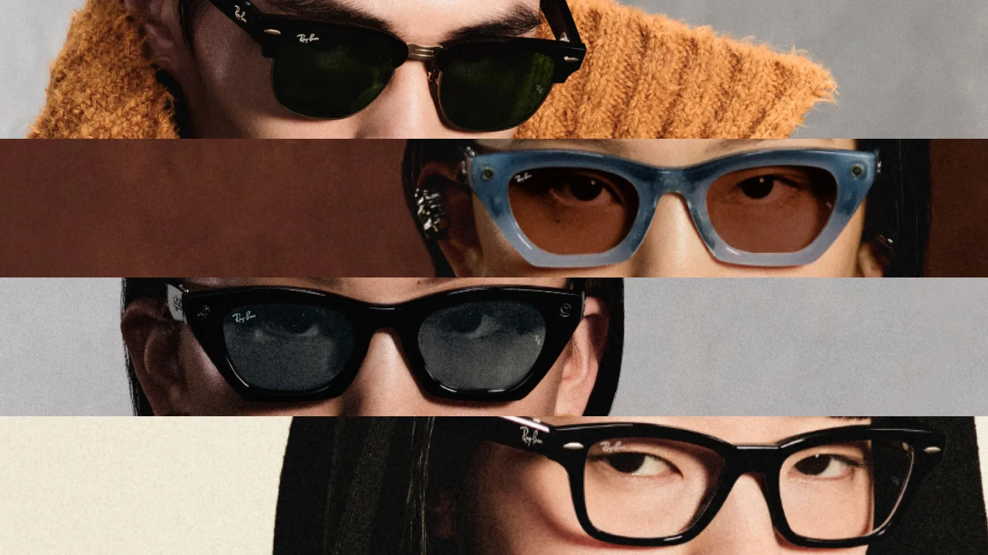 Ray-Ban Meta Audio Clubmaster, smarta glasögon utan kamera, i pressbild från Ray-Ban