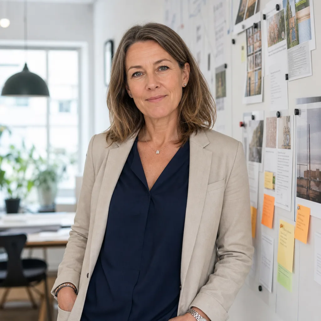 Porträtt av Katarina Lundevall, Chefredaktör på Produktinsikt.se