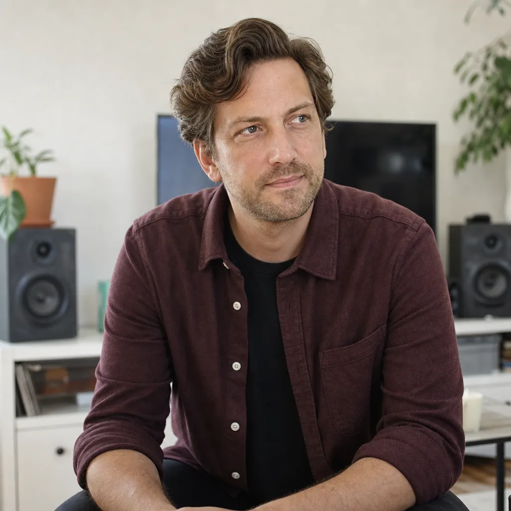 Porträtt av Tobias Wennerberg, Expert inom ljud och bild på Produktinsikt.se